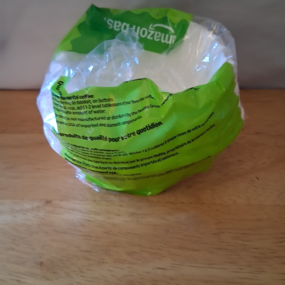 Amazon White Coffee Filters with Green Packaging - Picture 4 of 6